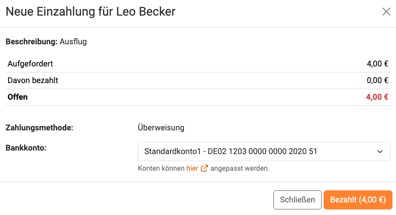 Zahlung stornieren 3