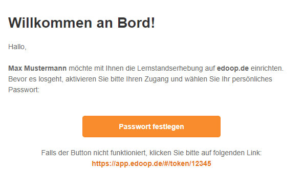 Einladung annehmen